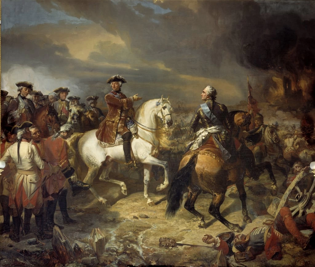 La battaglia di Lawfeld - Musee et Domaine National de Versailles et de Trianon, Versailles